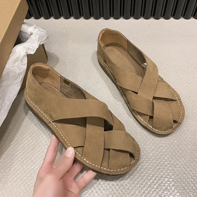 Women Shoes Sandals Flat Low Heel Sneakers Casual Gladiator Barefoot Loafers Slipon Summer Spring Comfortable on Promotion 251013