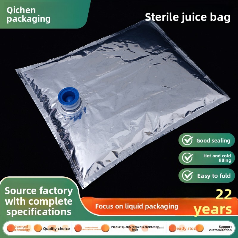 Aseptic Aluminized Juice Bags: Wholesale Food Grade BIB Packaging with Custom Sizes & Volumes