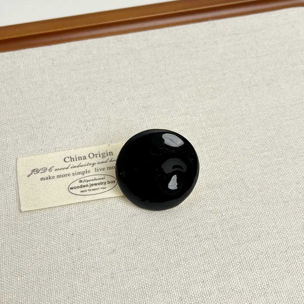 Vintage Irregular Round Colorful Enamel Dripping Oil Ring for Women Girls Exaggerated Trendy Finger Jewelry Gift Z251017