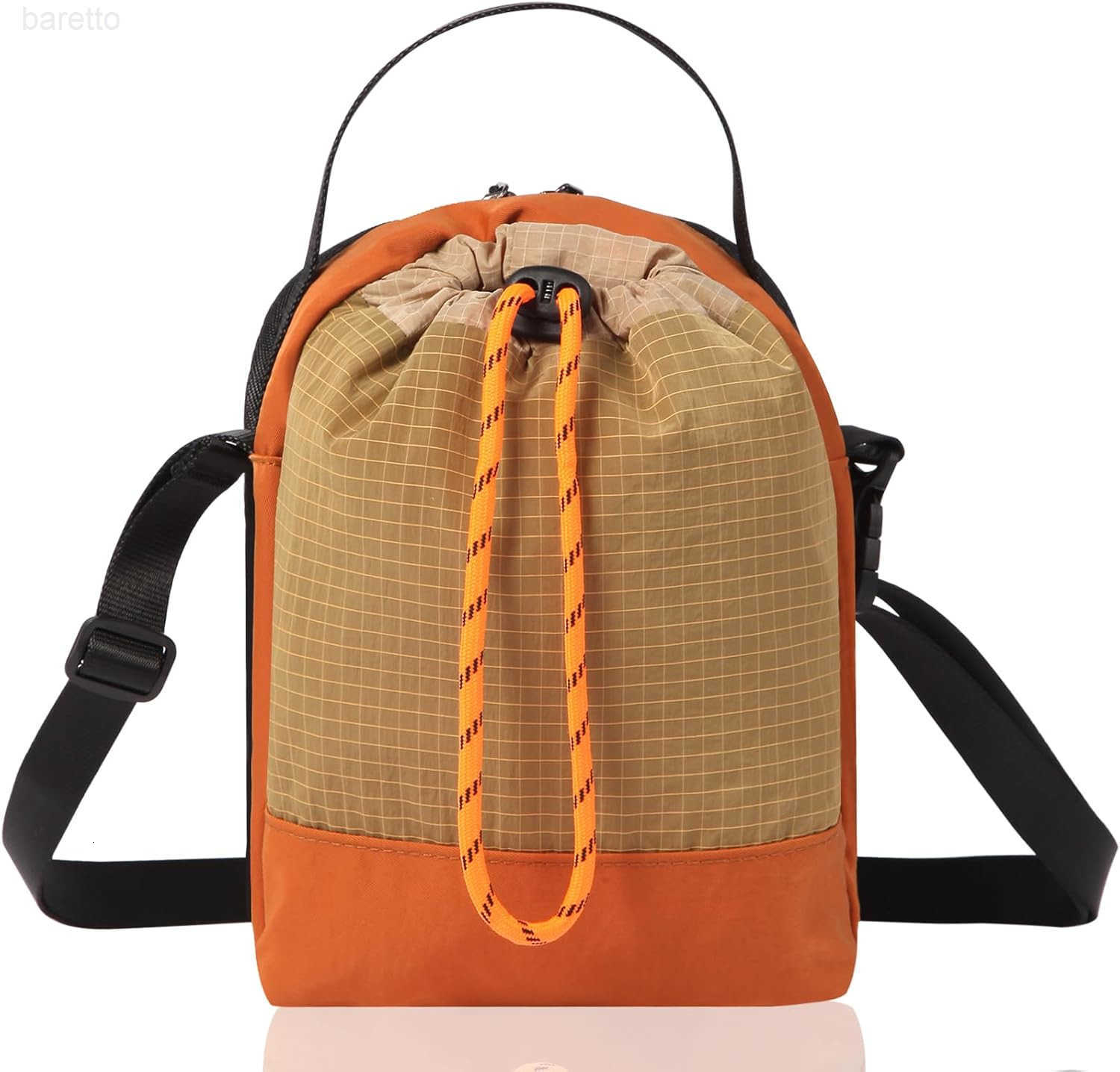 Small Crossbody Bag for Women Nylon Bucket Purse Lightweight Z251017