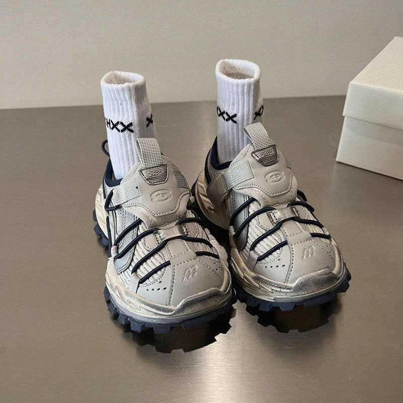 Childrens Sports Shoes 2025 Spring and Autumn New Boys Dad Shoes Trendy Brand Big Kids Girls Casual Shoes Breathable Single Shoes W251017