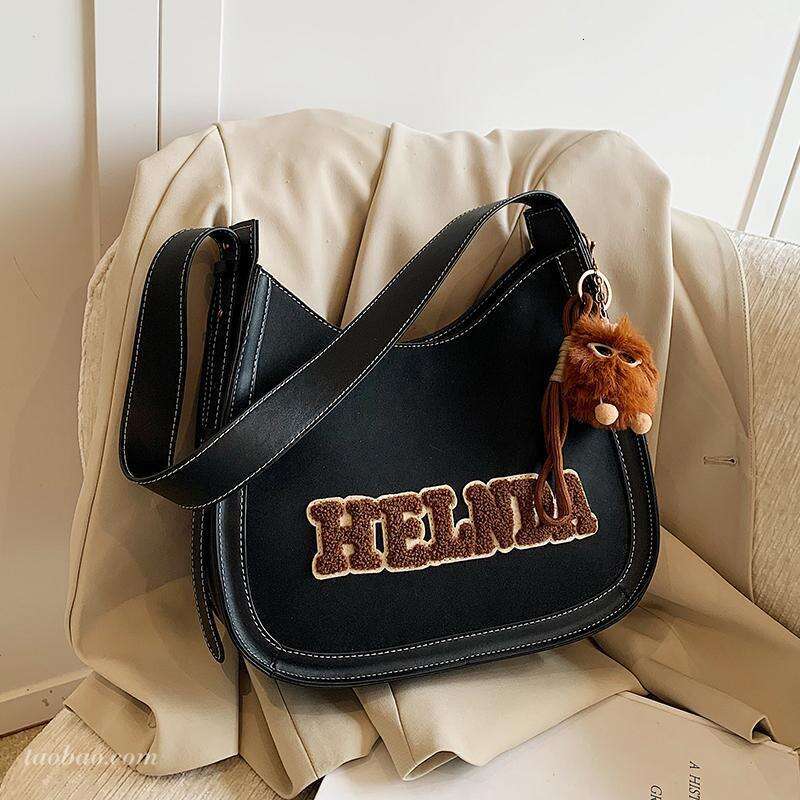 Super Popular Niche Matte for Women Designer Bags 2024 New Autumn Winter Versatile Crossbody Single Shoulder Underarm Bucket Bag