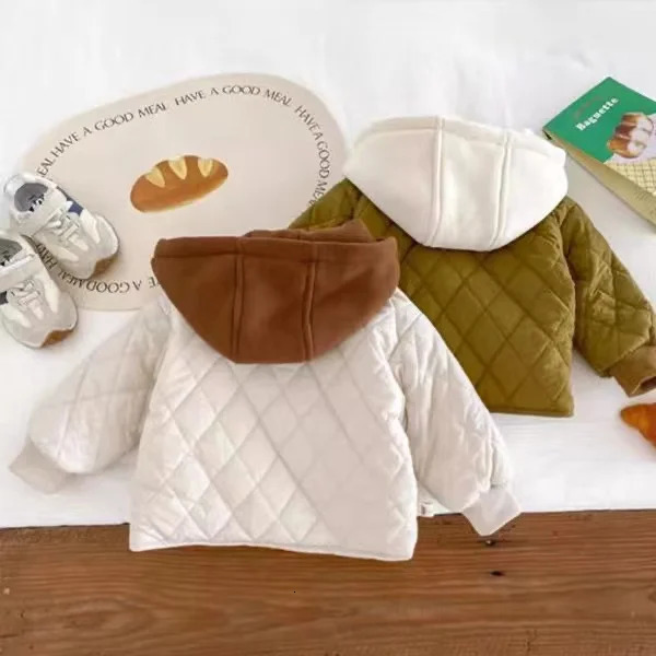 Winter Cottonpadded Jacket Boy Kids Thickness Coats Children Outerwear Winter Autumn 251015