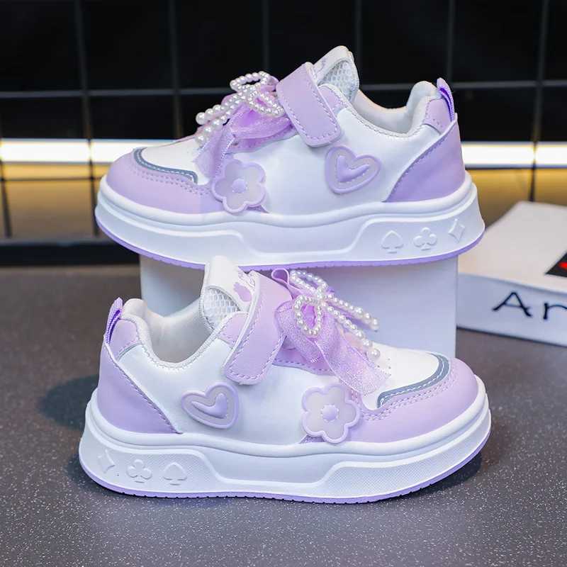 Girls Athletic Shoes Lightweight Princess Casual Sneakers Non Slip Soft Sole Toddler Kids School Tennis Fashion Shoes for GirlsT251017