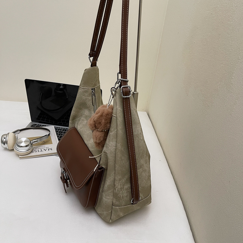 2025 Spring Women's Fashionable Compact Phone Bag with Large Capacity Function, New High end Student Versatile, Leisure, Simple Shopping, Commuti