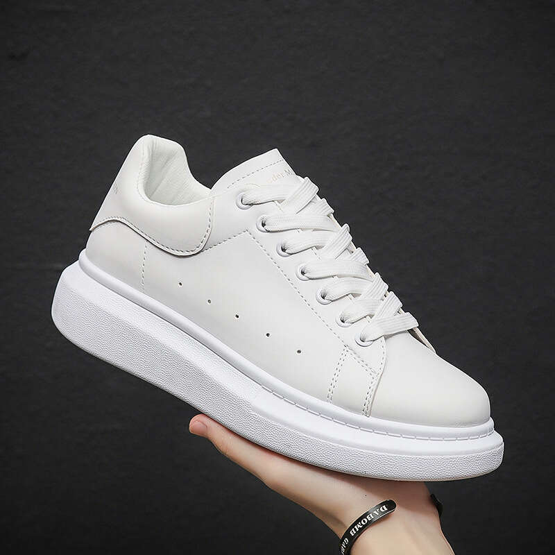 Douchuan new Internet Celebrity White Women, Platform Shoes, Student Sports Sneakers, Breathable Thick-Soled Height-Increasing Shoes For Women