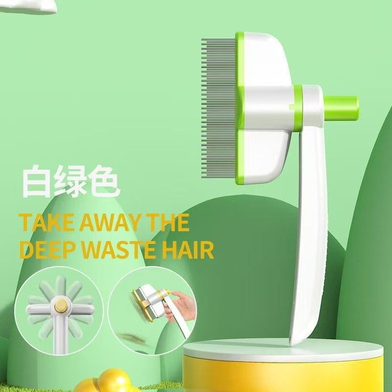 Cat Dog Grooming Brush Long Dense Tooth Needle Comb Detangling Remove Loose Hair Tool Pet Supplies