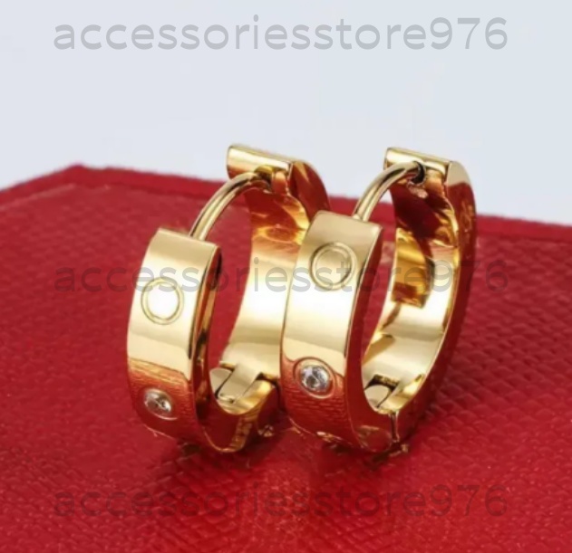 earrings Designer for women designer earrings style extravagant studs Classic simple earring Steel silver letter elagant Women stud earrings Fashion Jewelry