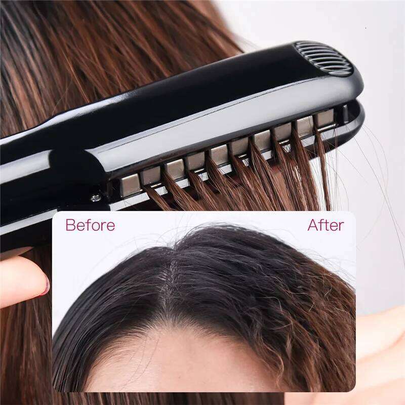 Multifunctional Professional 3D Grid Crimper Corn Perm Splint Flat Iron Fluffy Hair Styling Tools