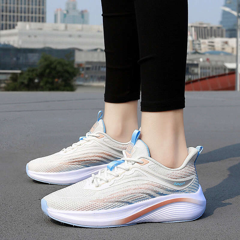 Women's Autumn 2025 Black Soft Sole Casual Lightweight Mesh Sports Student Shock Absorption Running Shoes designer sneakers womens trainers