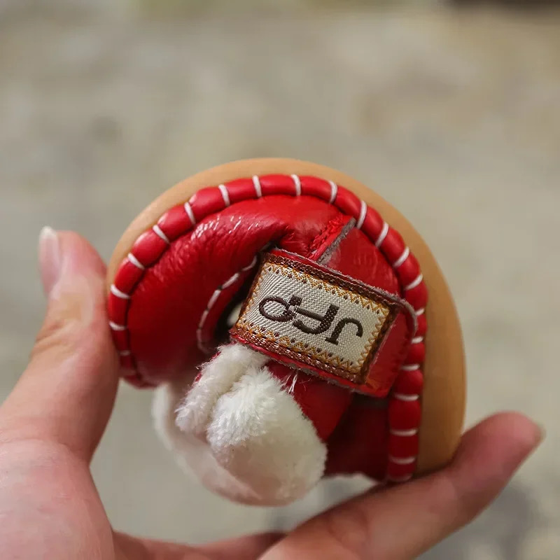 Autumn Winter Baby Girls Boys Genuine Leather Snow Boots Warm Plush Outdoor Infant Toddler Shoes Soft Bottom Kids Children Shoes 251015