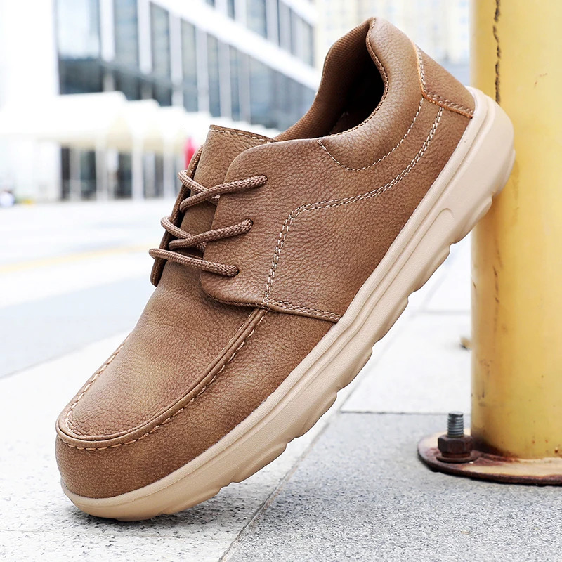 Mens casual leather shoes Genuine Leather Mens Casual Shoes Summer Men Shoes handmade Leather Men Loafers 251013