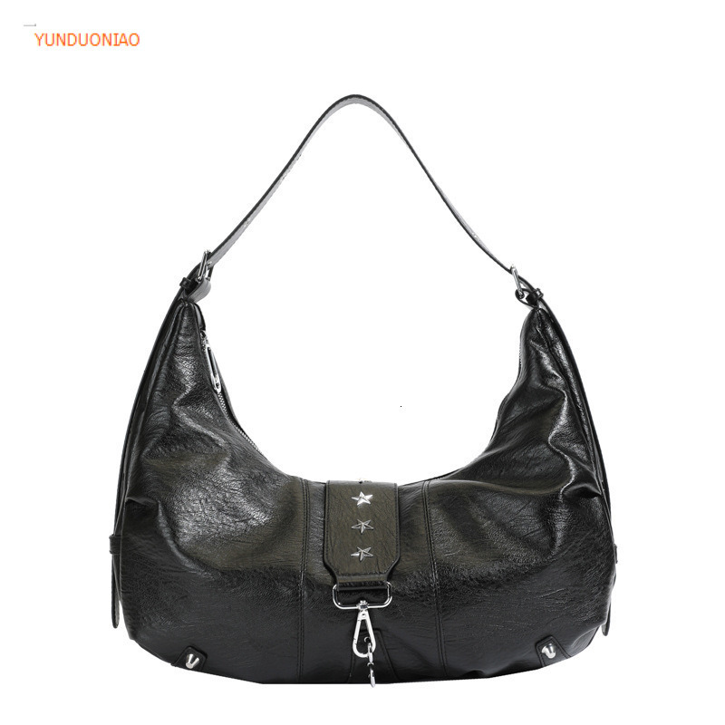 Autumn and winter new retro style designer bag large capacity women's shoulder bag new casual and fashionable women's crossbody bag luxury h