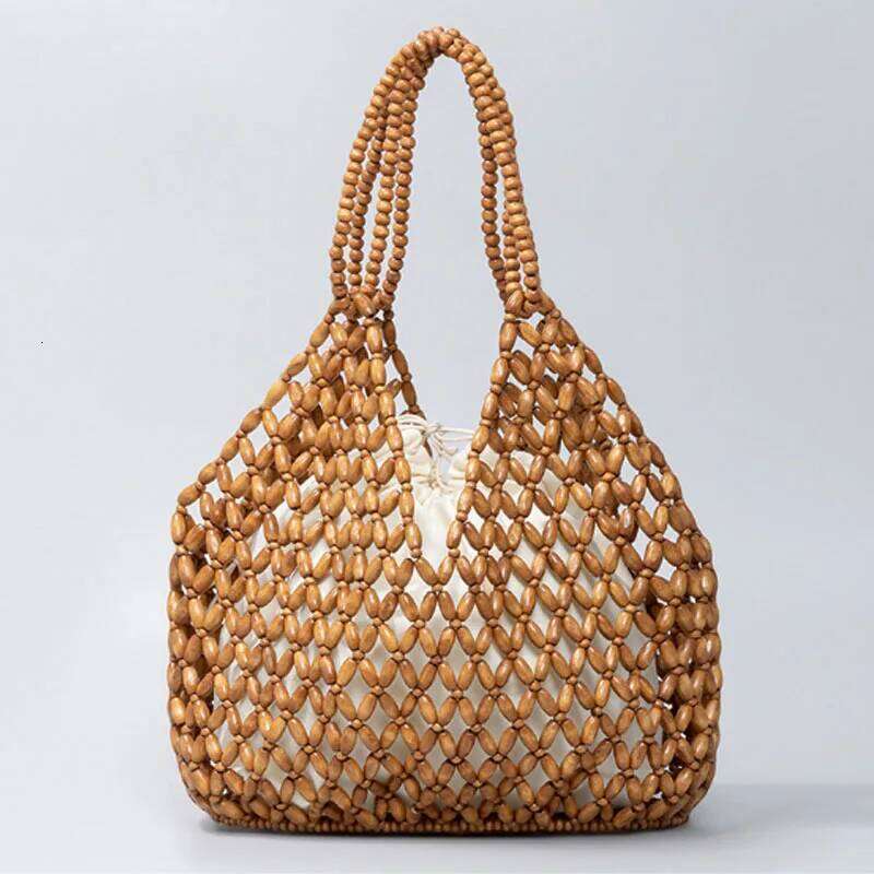 Designer Bags Handwoven Handbag 2024 New Design Hollow Out Women Fashion And Casual Bucket Shoulder Bag Hot Selling