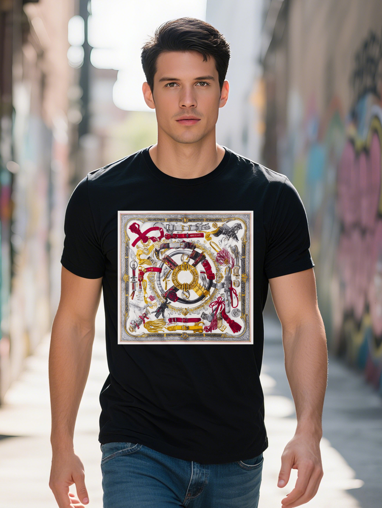 Embroidered Polo Neck Cotton Orange Party Casual Spring All XL Lightweight Odor Men's T