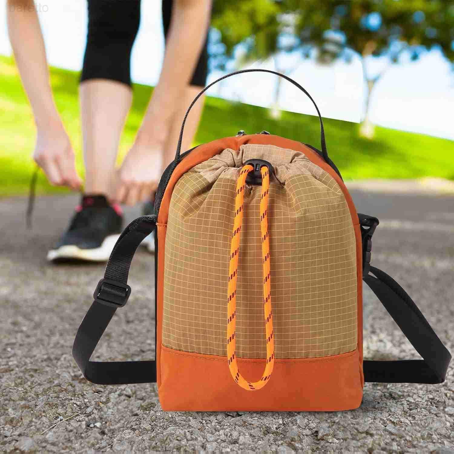 Small Crossbody Bag for Women Nylon Bucket Purse Lightweight Z251017