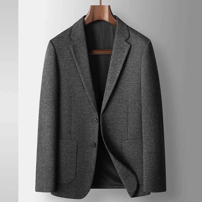 2025 Highquality mens fashion boutique British style stylish versatile and trendy business casual suit jacket J251017