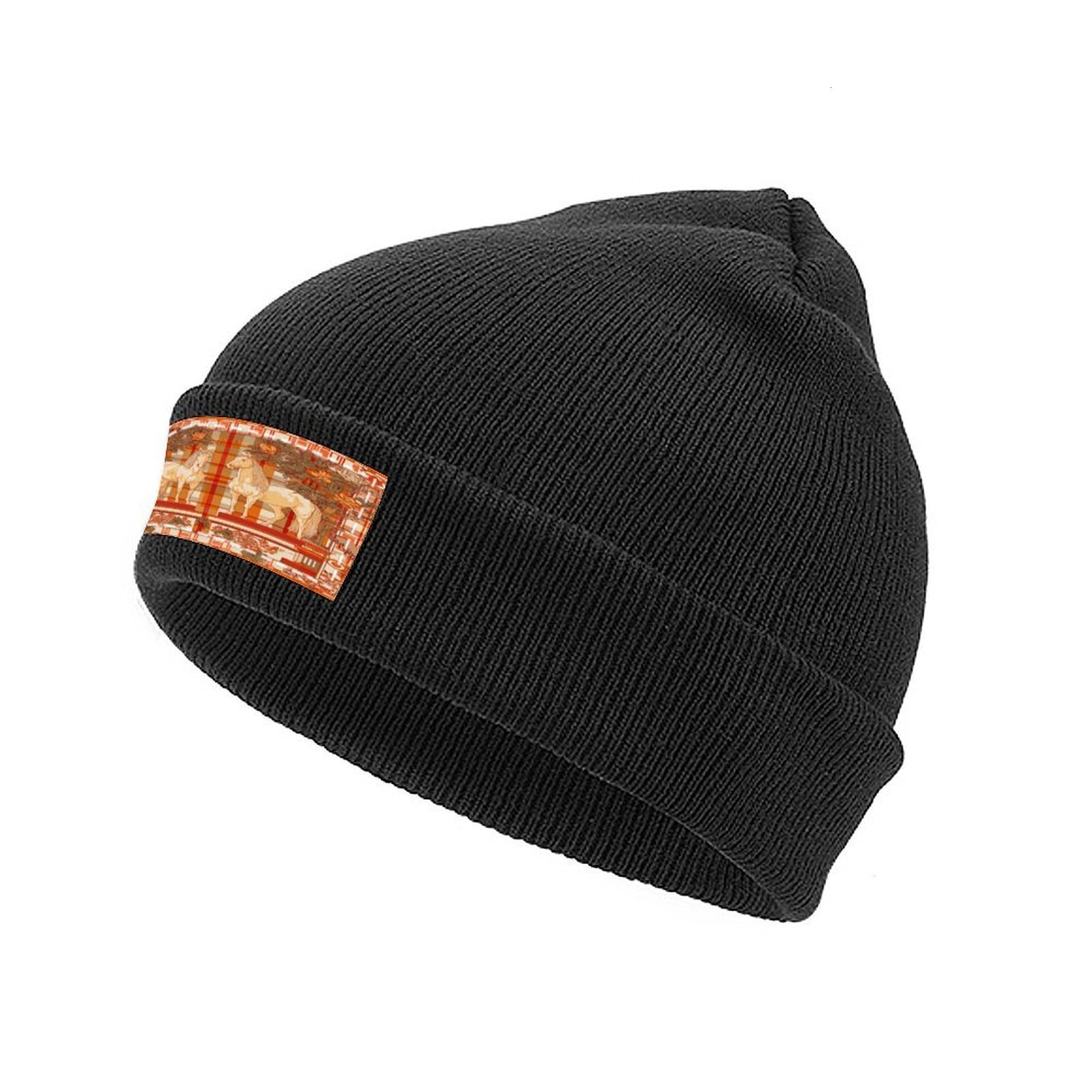 H Designer beanie hat beanie bonnet winter hat beanie luxury Horse striped pattern mens womens beanie winter skull cap bobble hat polo beanie H34