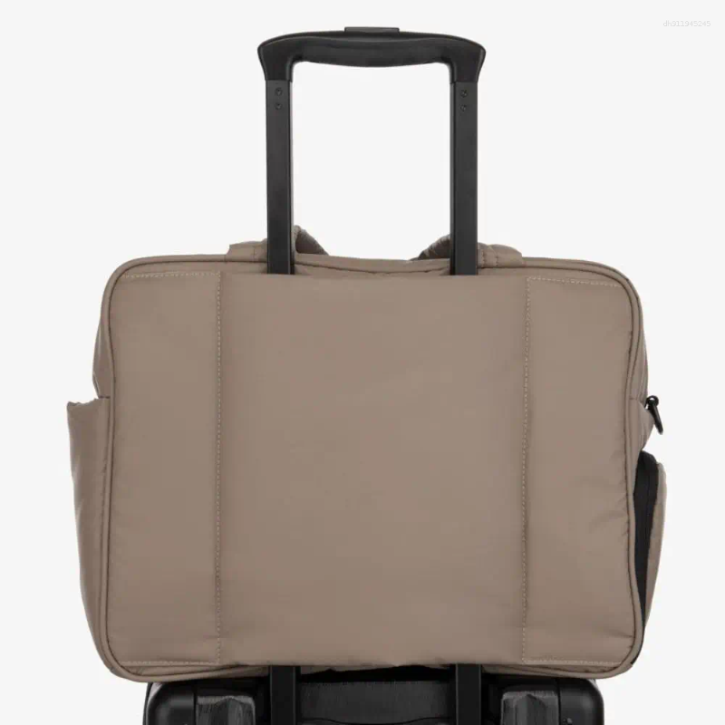 Duffel Bags Nylon Travel Bag Large Capacity Quilted Puffer Gym Tote Weekender With Shoe Compartment Overnight Woman