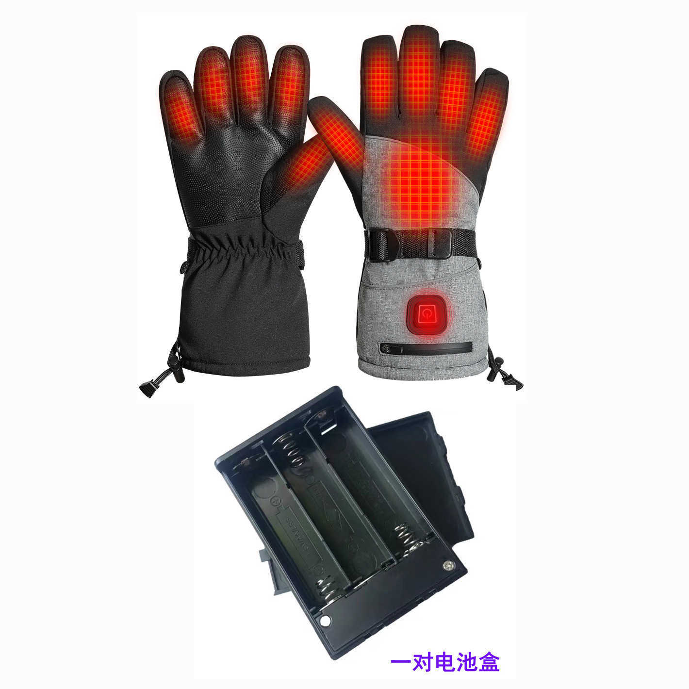 Smart Heating Gloves Sports Outdoor Riding Winter Cold Proof Electric Thermal Warm Heating Gloves Ski Gloves H251017