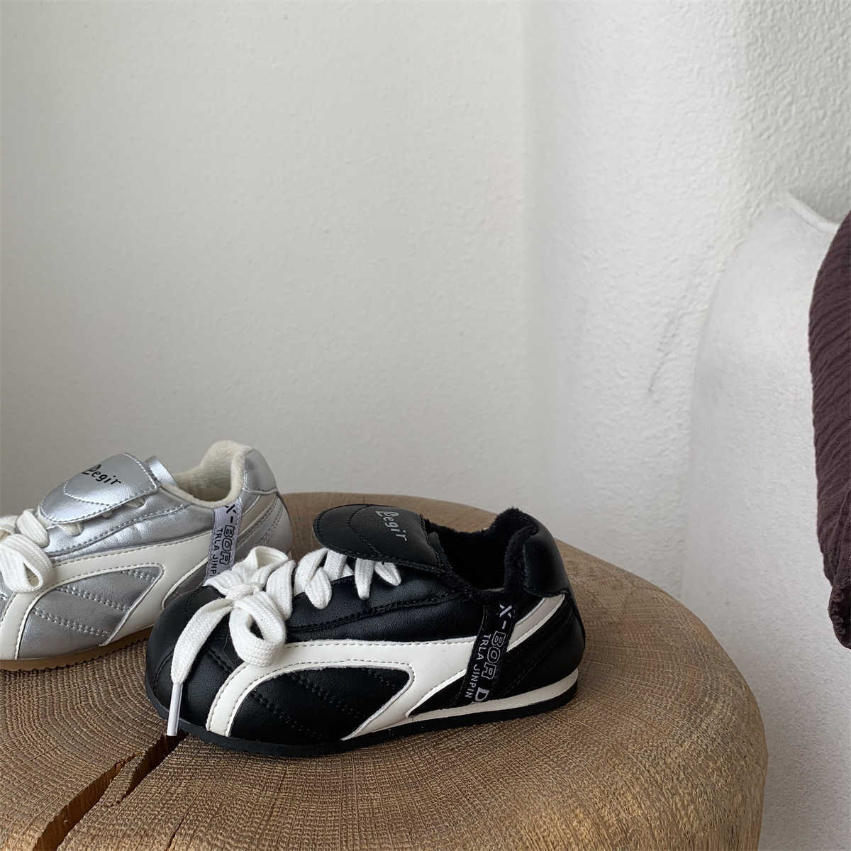 Cute Flip Winter Toddler Shoes for Children Aged 136 Girls Training Shoes Boys Baby Shoes W251017