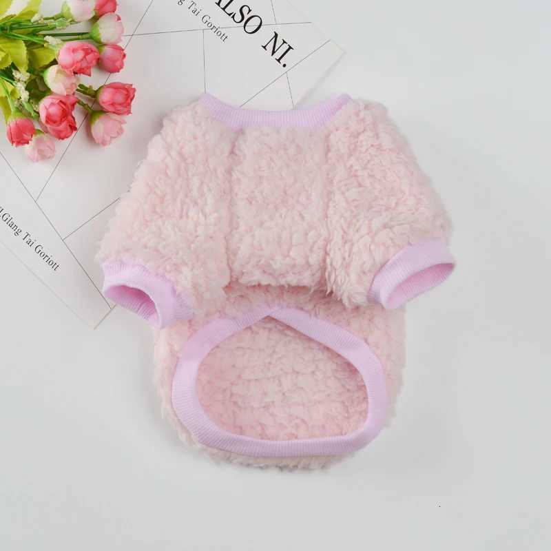 Warm Dog Clothes For Winter Fleece Pet Sweater For Small Medium Dogs Soft Puppy Costume For Small Medium Pets Bulldog Pug CoatW251017