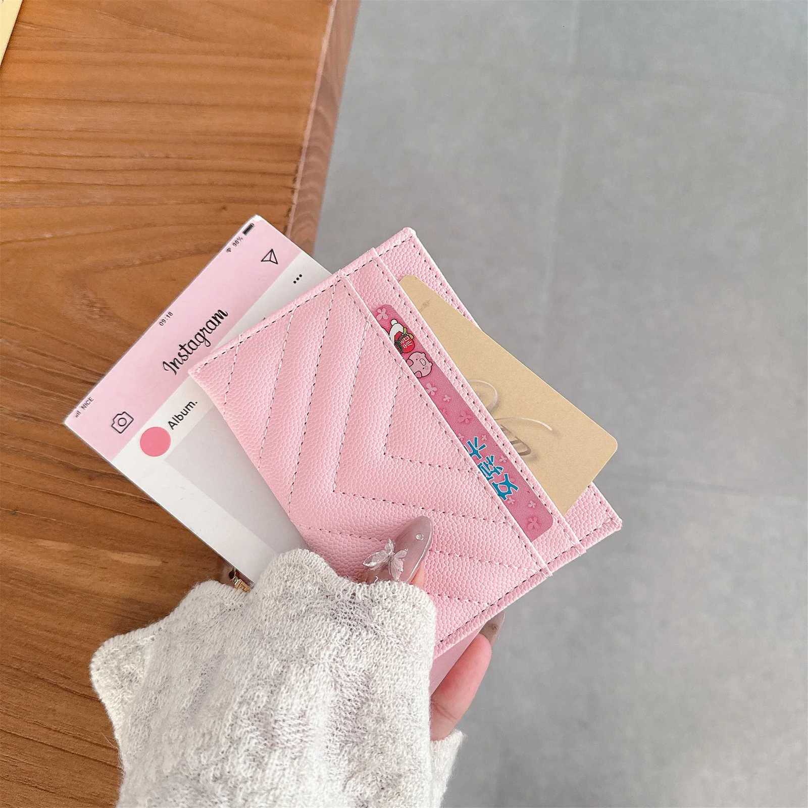 ID Card Holder Candy Color Bank Credit Card Box Multi Slot Slim Card Case Wallet Women Men Business Card CoverW251017