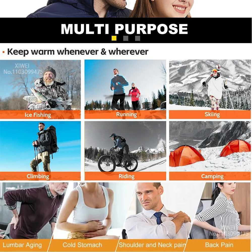 Heated Jacket Men Women USB Electric Self Heating Jacket Winter Coat Warm Hunting Camping Hiking Skiing Clothing 221 Areas H251017