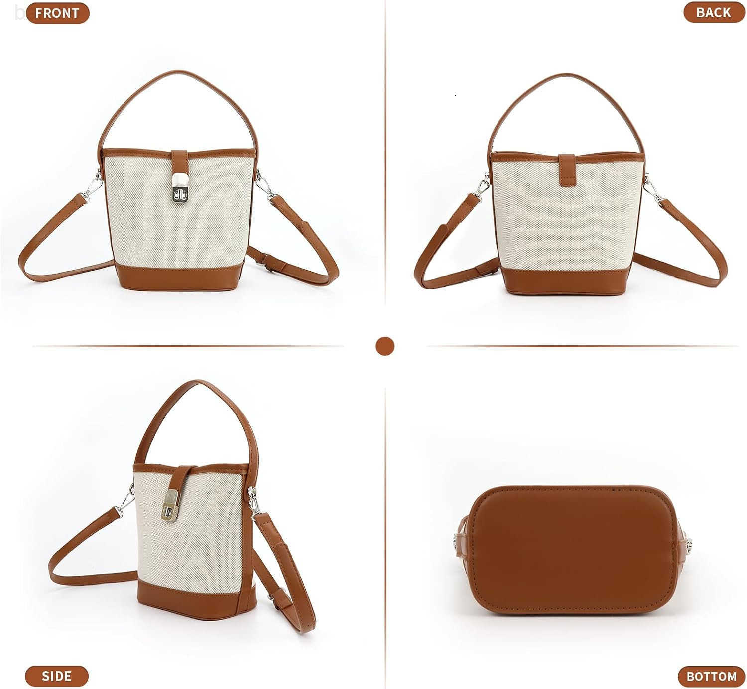 Crossbody Bag Purses for Women Small Bucket Bag with Adjustable Strap Mini Cross Body Purse Leather Shoulder Bag and Handbag Z251017