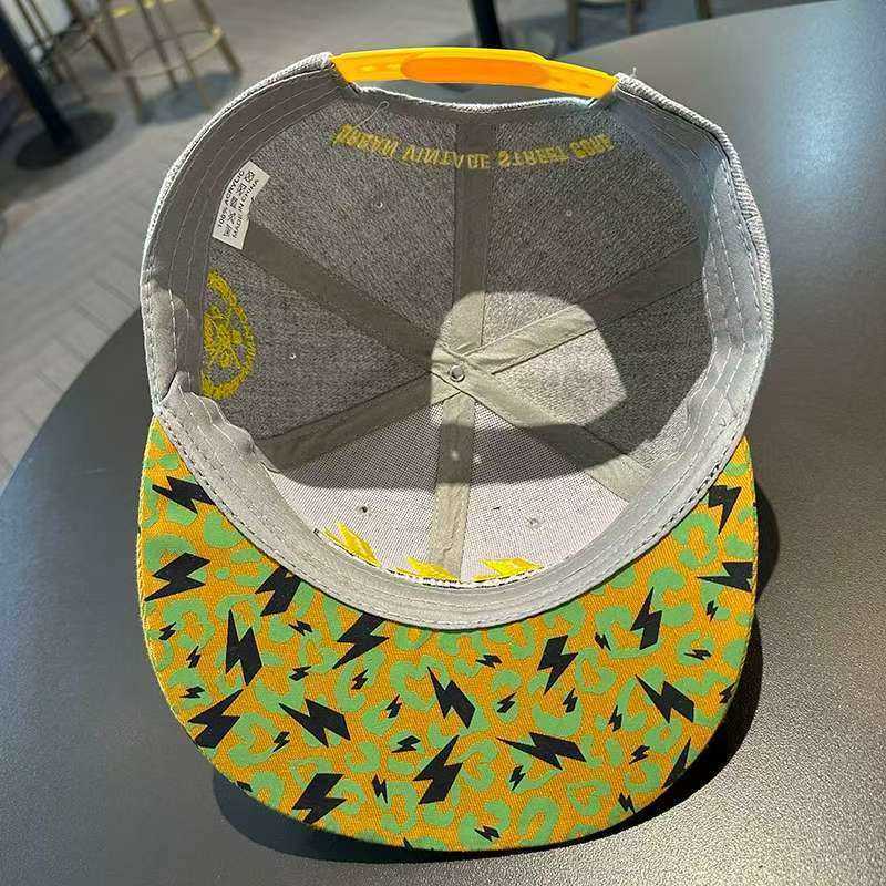 Hat Women Spring Summer Outdoor Baseball Cap Men Hard Top Breathable Wide Brim Hip Hop Cap American Straight Brim Hat Student Flat Brim Hat W251017