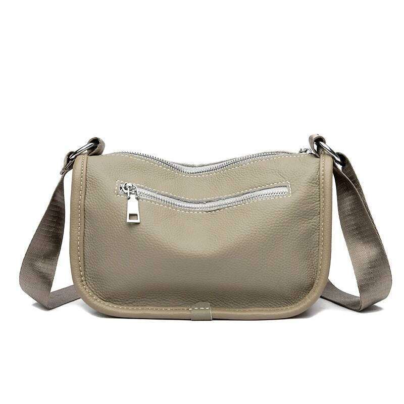 Cowhide Genuine Tote Bag For Women Soft Natural Cow Leather Handbags Fashion Crossbody Bags Female Shoulder Handbag Lady