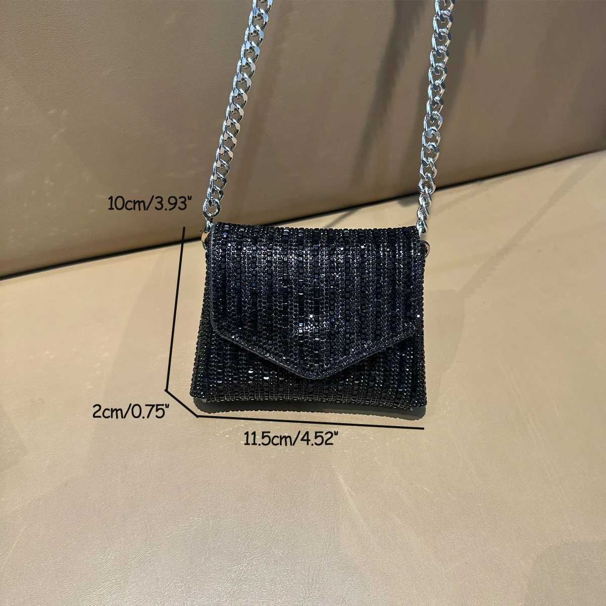 JIOMAY Mini Designe Bag for Women Purses and Handbags Bling Rhinestone Clutch Shoulder Bags Girls Chain Crossbody Bag Wholesale Z251017