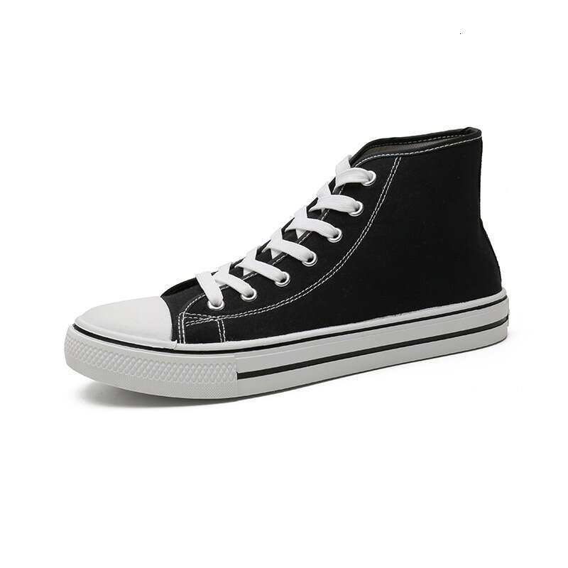 Dou Chuan New High-Top Canvas Unisex Trendy new Sneakers Korean Style Versatile Student Shoes
