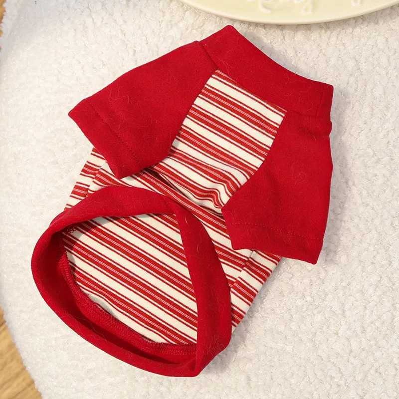 Pet Dog Hoodies Autumn Winter Warm Dog Clothes for Small Dogs Kitten Puppy Costumes Pet Striped Dog Shirt Chihuahua SweatshirtW251017