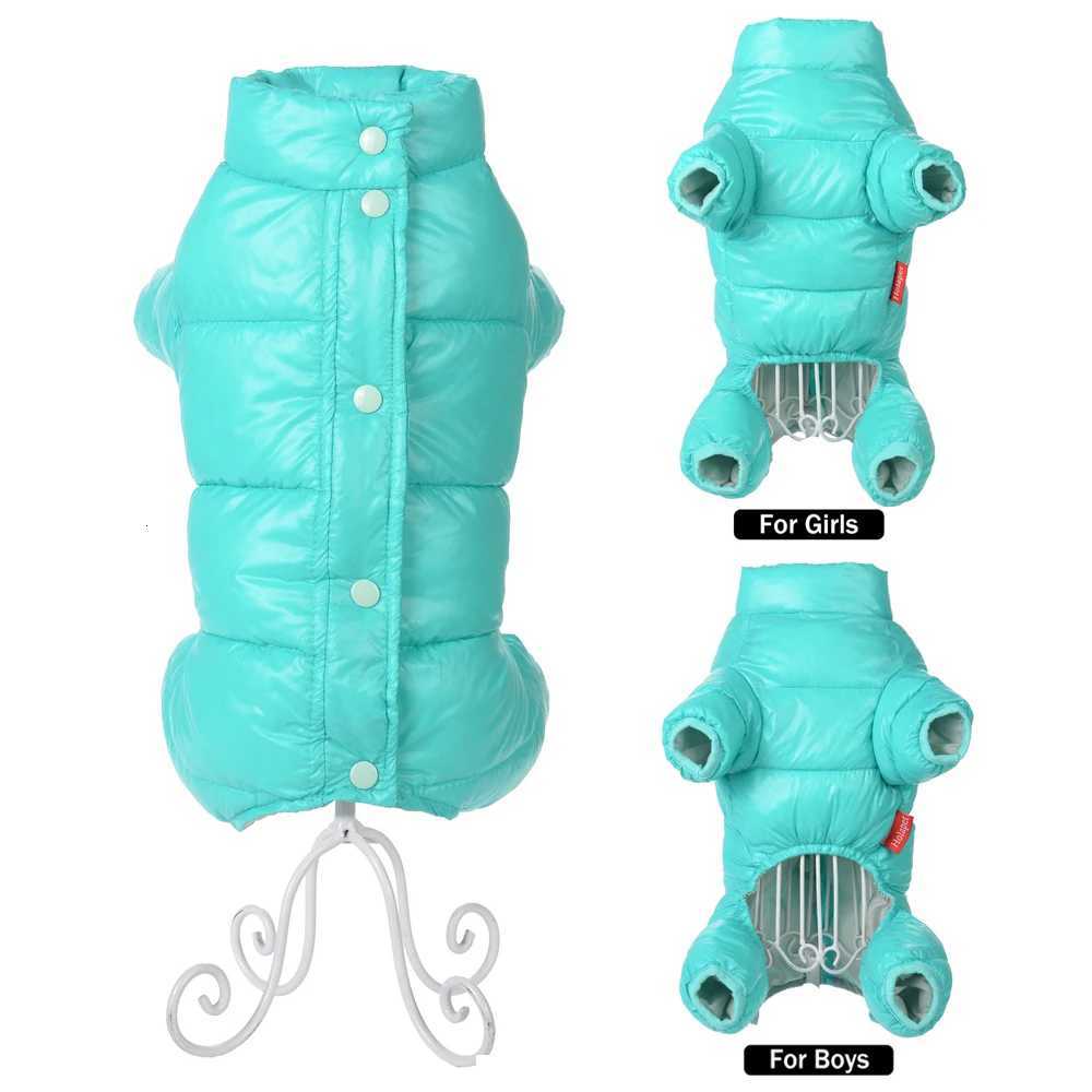 Winter Warm Dog Jumpsuit for Small Medium Dogs Coat Waterproof Windproof Puppy Jacket French Bulldog Yorkie Clothes Pet OverallsW251017