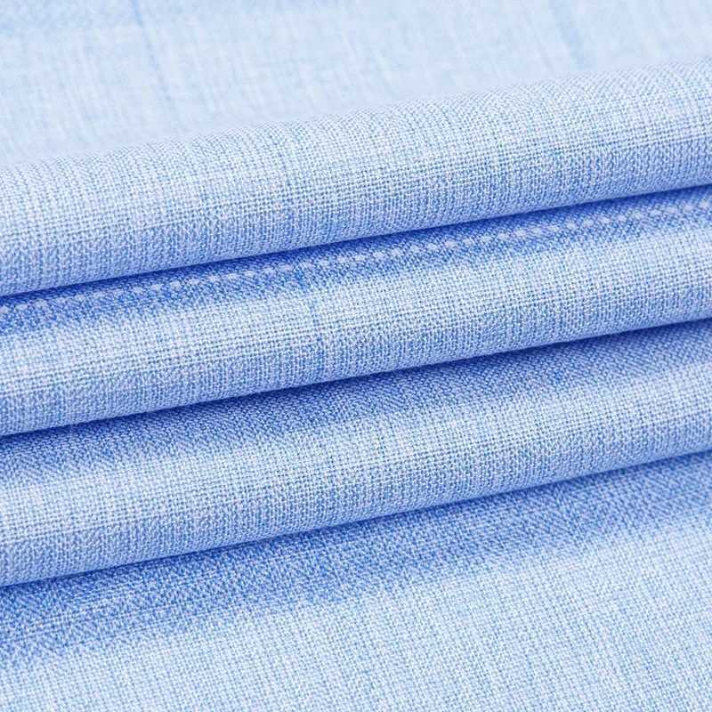 2025 Men Printed Shirt Short Sleeve Summer Soft Smooth Loose Button Down Plaid Thin Ironfree Social Regular Fit Business J251017