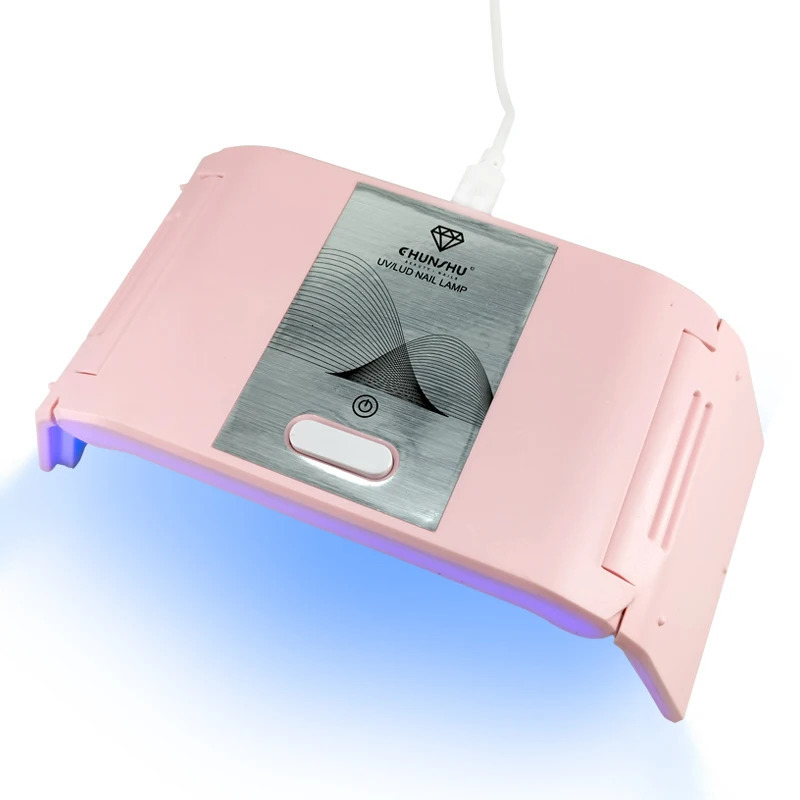 CHUNSHU Portable 24W Nail Dryer Machine Mini USB Cable Home Use Nail lamp Drying UV Gel Polish With 60120S Timer Nail Art Tools 251014