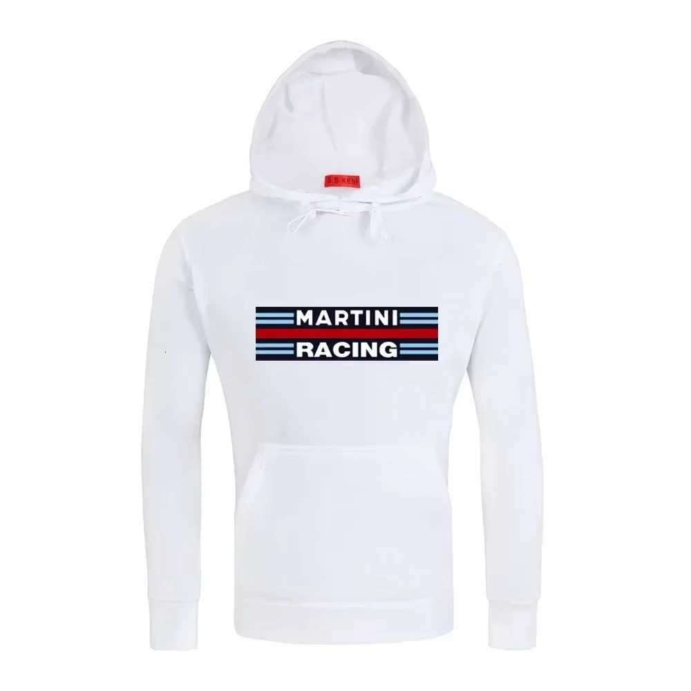 Mens Hoodies Martini Racing Print Unisex Hooded Fleece Sweatshirt Pullover Jacket Casual High Quality Streetwear Fashion Trends Z251017
