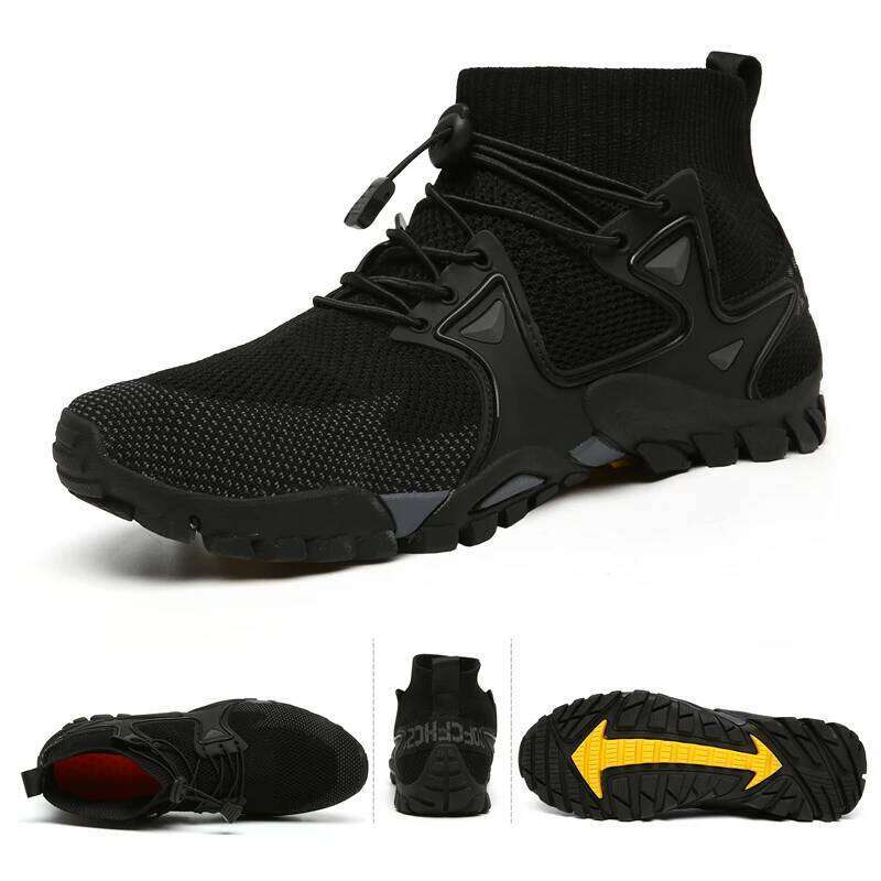 New Mesh Breathable Hiking Size 36-47 Mens Sneakers Outdoor Trail Trekking Mountain Climbing Sports Shoes for Male