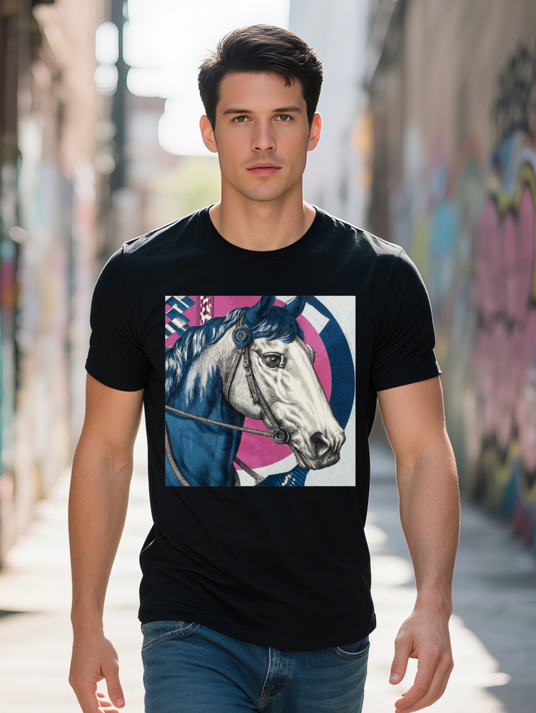 Neck Cotton Blue White Indoor Casual Winter XL Stretchable Touch Men's Pullover Men's Tee