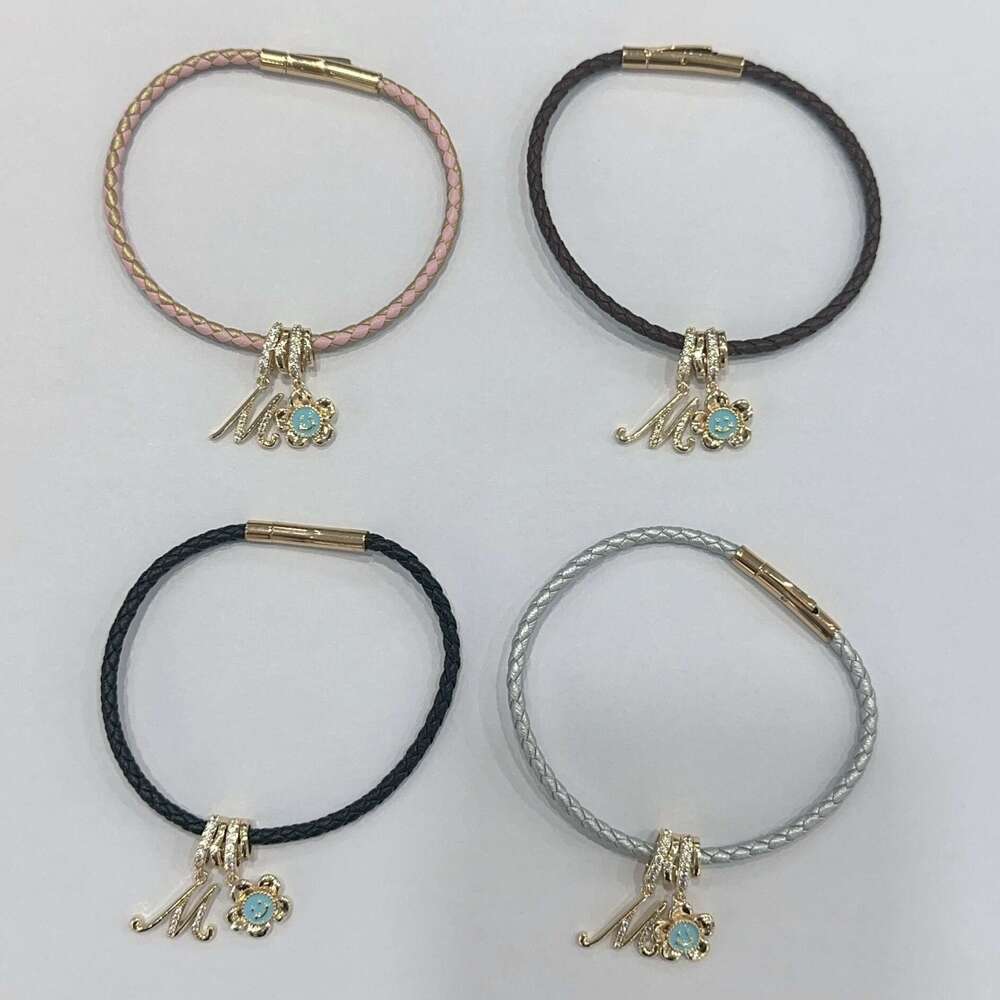 Dopamine Colorful Letter Bracelet DIY Fashion Versatile Women's Clothing Accessories ddmypluto