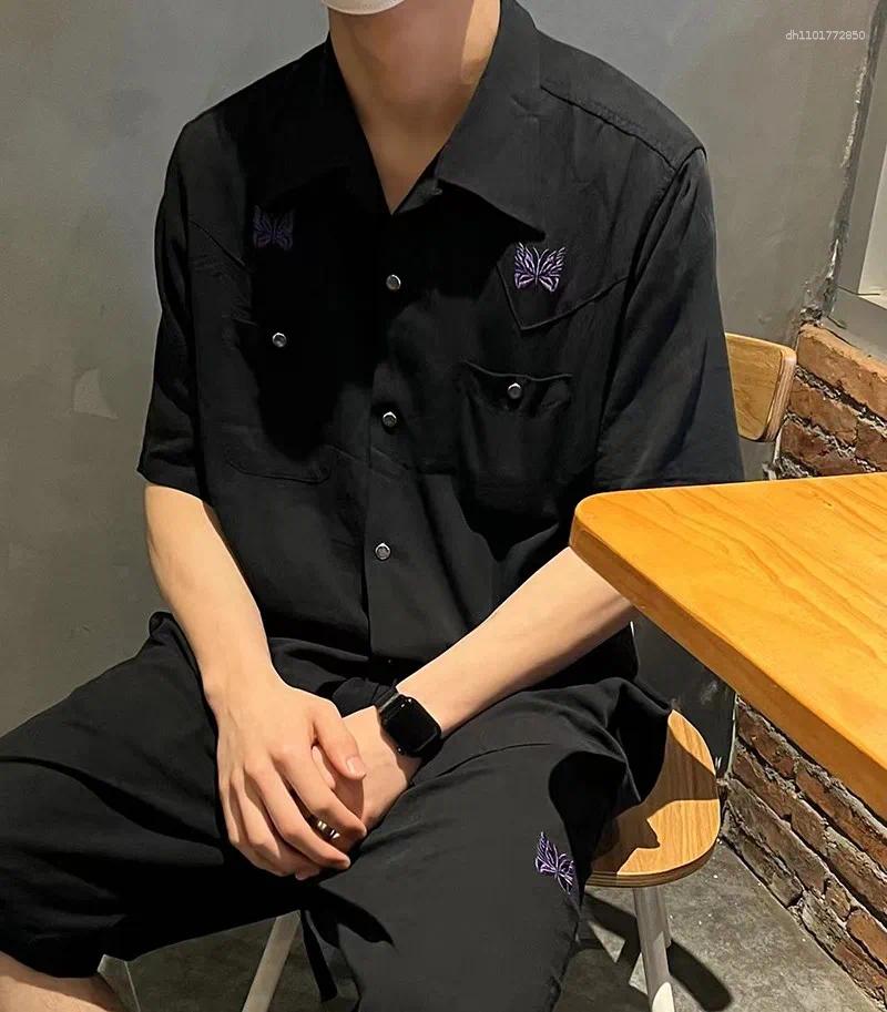 Men's T Shirts Loose Fit Embroidery Irt Ort Sve Youth Faion Cotton Casual Summer Outerwear For Men And Women