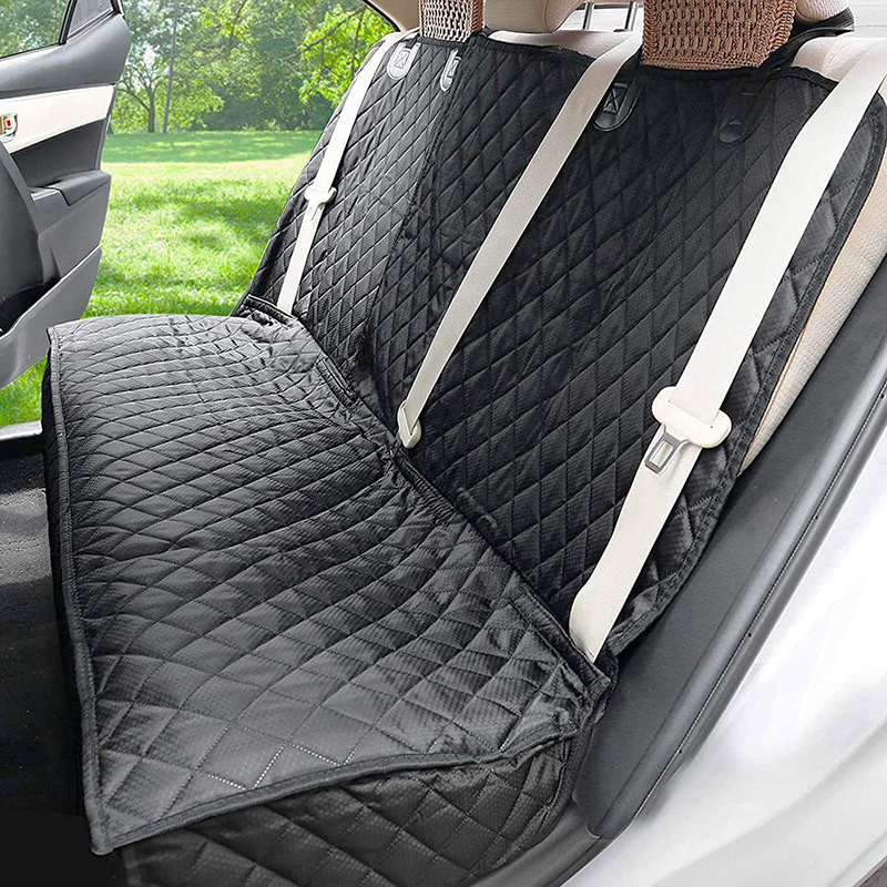 Pet car seat cushion, rear seat dog anti dirt and anti bite seat cushion, rear car safety seat dog ride artifact