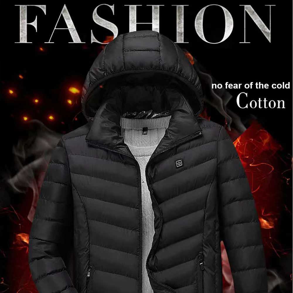 Heated Jacket Men Women USB Electric Self Heating Jacket Winter Coat Warm Hunting Camping Hiking Skiing Clothing 221 Areas H251017