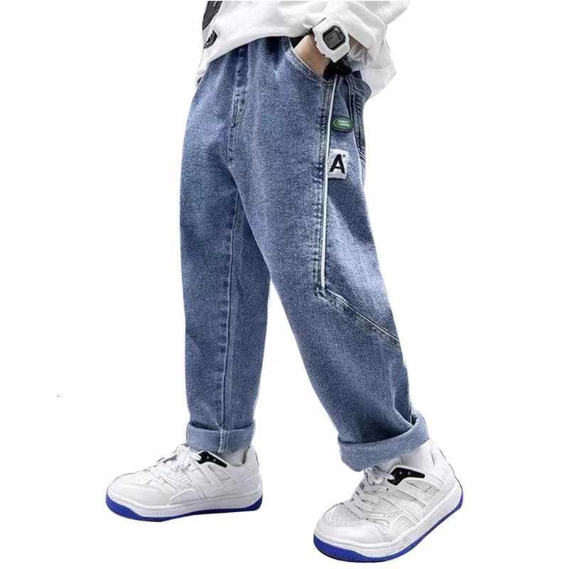 Spring Boys Casual Jeans Pant Korean Fashion Straight Leg Pants Kids Pants Autumn Children Trousers 312 Yrs Toddler Boys PantsT251017