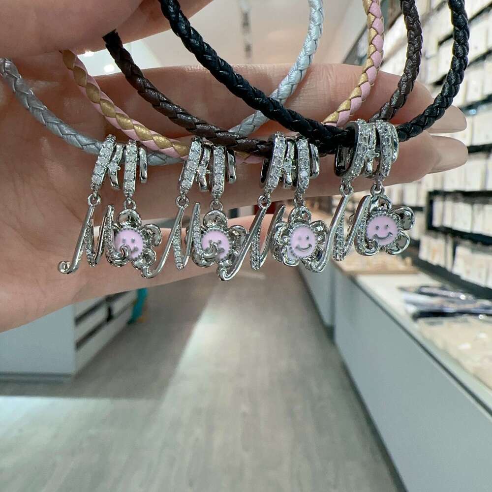 Dopamine Colorful Letter Bracelet DIY Fashion Versatile Women's Clothing Accessories ddmypluto