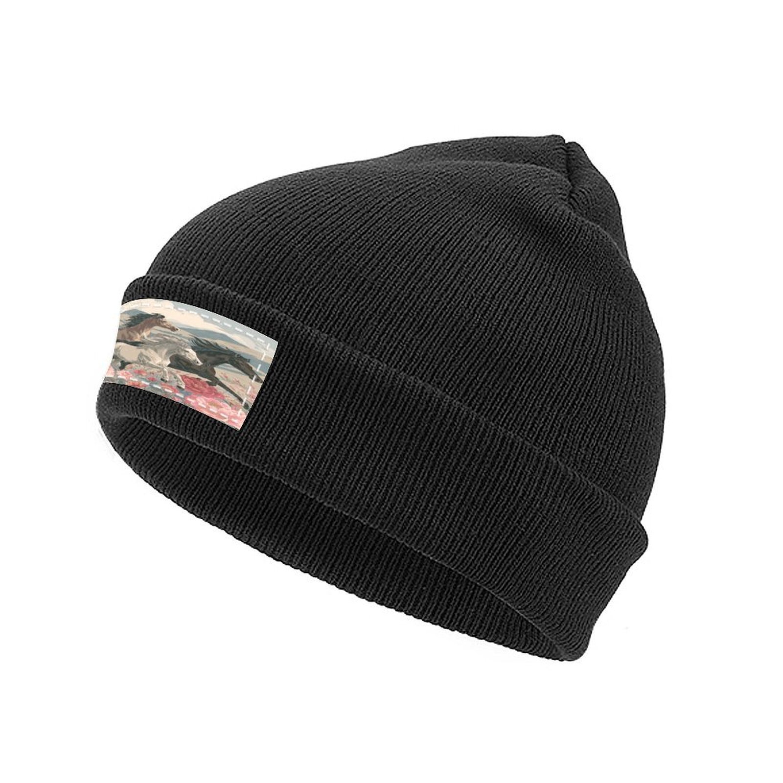 H Designer beanie hat beanie bonnet winter hat beanie luxury Horse striped pattern mens womens beanie winter skull cap bobble hat polo beanie H23