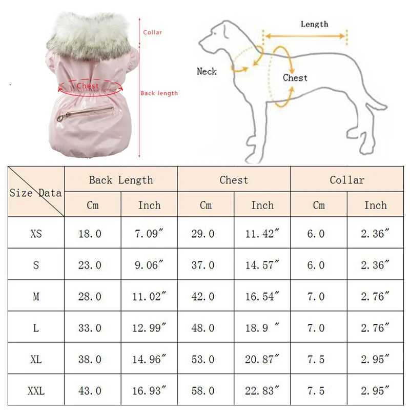 Newest Winter Pet Dog Coat Jacket Simulation fur Collar Pet Costume for Small Dogs Maltese Overalls Puppy Cat Clothing PantsW251017