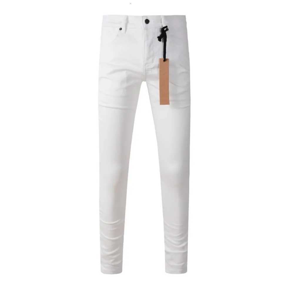 High Street 1 Trendy Mens Jeans Vintage Low Rise Stretch Skinny Button Fly Ripped Hold Fashion Pants1 Y251105