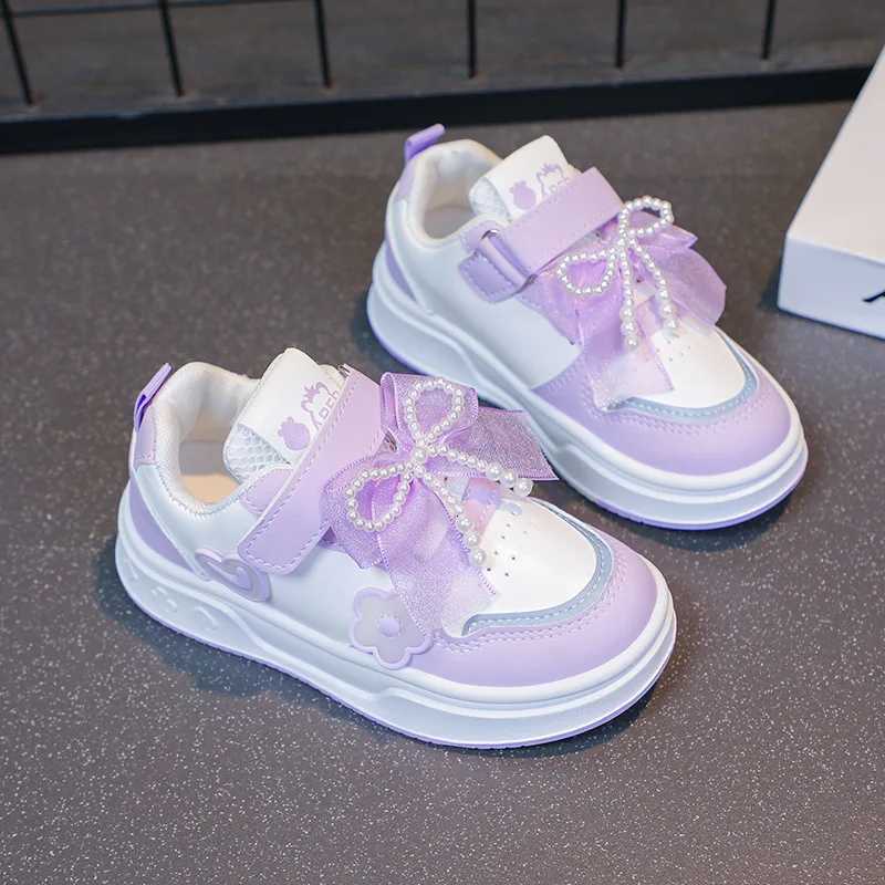 Girls Athletic Shoes Lightweight Princess Casual Sneakers Non Slip Soft Sole Toddler Kids School Tennis Fashion Shoes for GirlsT251017